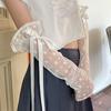 Bow Knot Lolita Arm Sleeve Sun-proof Wrist Cuffs Versatile Ribbon Arm Cuffs  Wedding