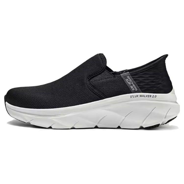 Skechers Slip-Ins Comfortable Simple Versatile Durable Lightweight Low-Top Casual Shoes Men sneakers Black 232463-BLK 40