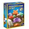 Gemstone Excavation Dig Kit, DIY Mining Fossil Toys for Kids, Treasure Hunt Diamond Blind Box, STEM Educational Gift for Boys Girls