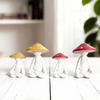 Garden Statue Fairys Garden Accessories Centrepieces Meditations Mushroom Figurines Sculptures Miniature Landscape Decors