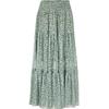 Veromoda Elastic High Waist Floral Long Skirt