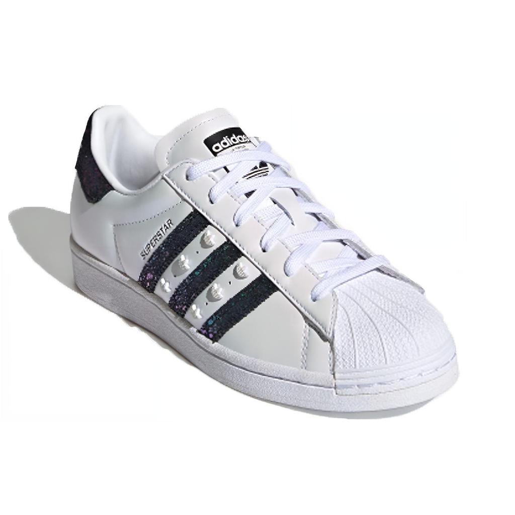 adidas Superstar White Black Splatter Women's H04237