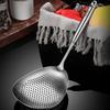 Household Stainless Steel Skimmer Spoon