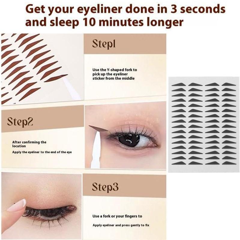 Sticker Eyeliner Ștampilă Rezistent la Apă Modelare cu un singur stick Ușor de folosit Rezistent la Apă Rezistent la Transpirație Rezistent la Transpirație