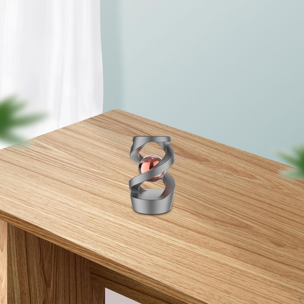 Defying Desk Toy Floating Physics Tabletop Ornament Metal for Birthday Gift Relaxing