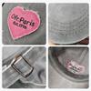 Heart Letter Embroidery Baseball Cap For Women Washed Cotton Snapback Sun Hat Spring Summer Ajdustable Girl Peaked Caps