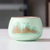 Chinese Style Ceramic Tea Tasting Cup - Cultural & Creative Gift for Hosts, Fathers, Leaders, Teachers & Business Souvenirs