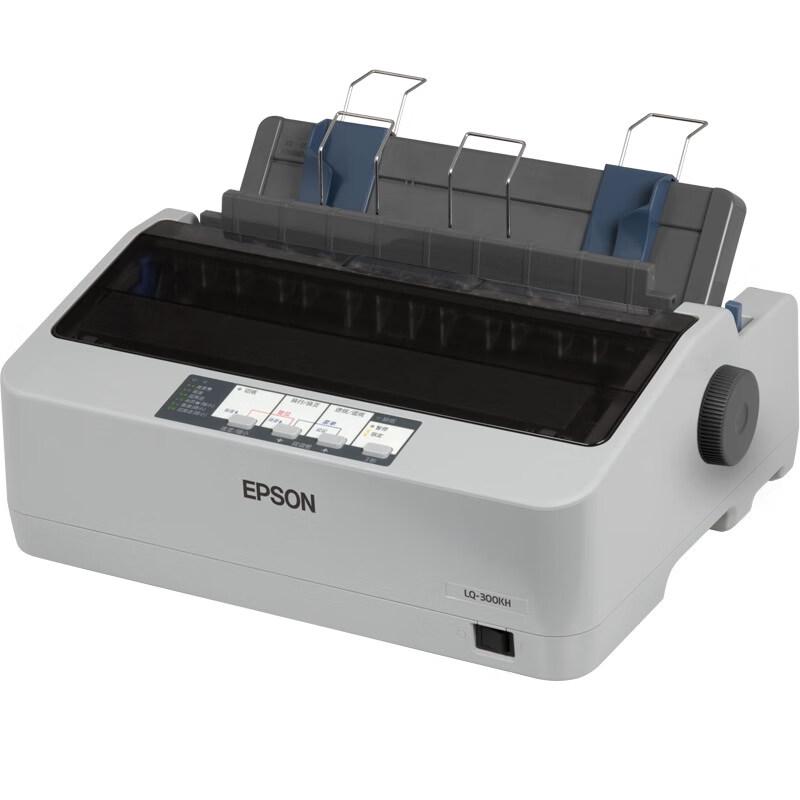 Epson LQ-300KH 80-Column 24-Pin Dot Matrix Printer CN Plug (adapter Included)