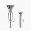 Jun Ding Ying Taper Shank Inserted Alloy Dovetail Milling Cutter