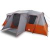 Vidaxl Tunnel Camping Tent 16-person Grey Waterproof