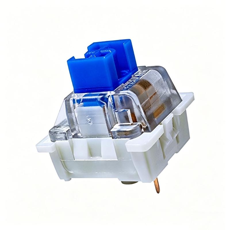 60Pcs Mechanical Keyboards Switches With Double Head Keycap Puller For Gaming And Typing