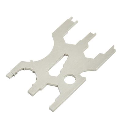 Multitool per Immersioni Subacquee Acciaio Inossidabile Kit Carta di Credito Attrezzatura per Immersioni Strumento per Erogatore