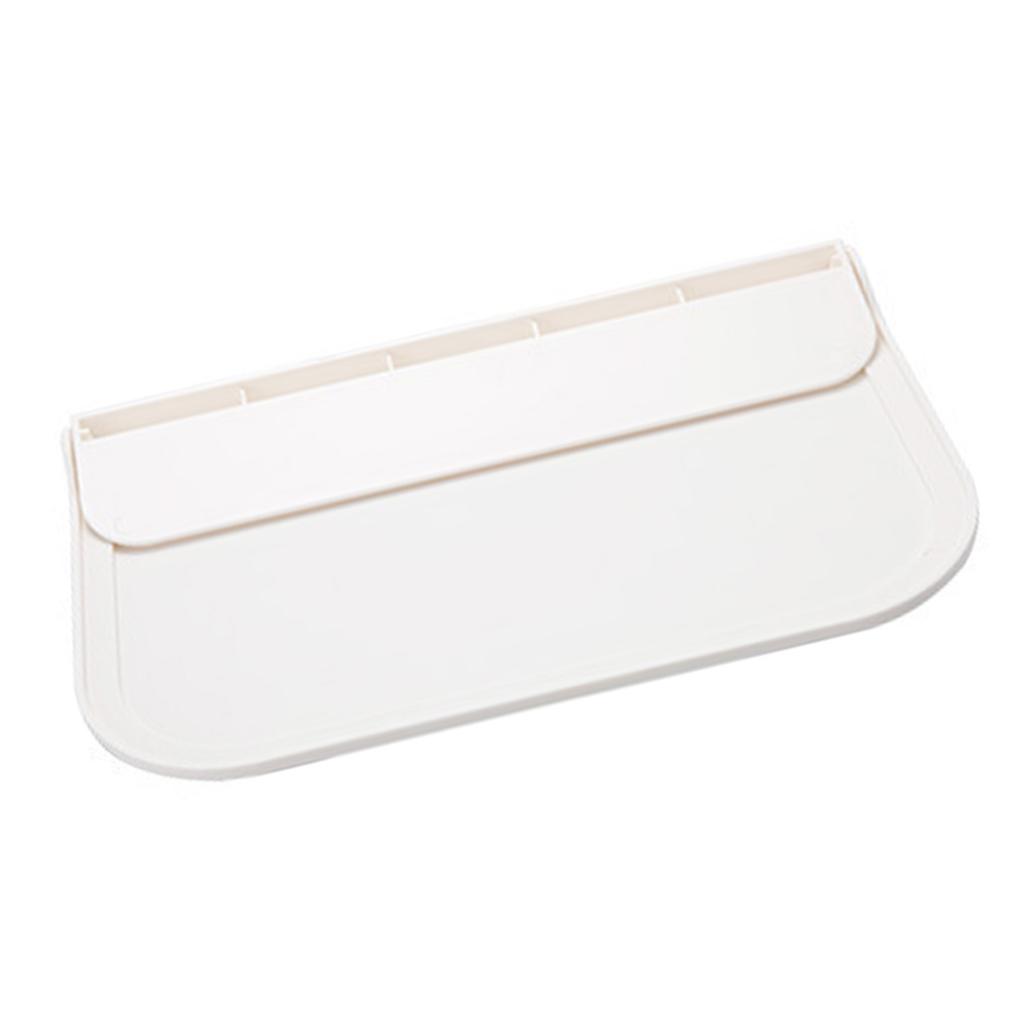 Bathroom Floating Shelf Folding Space Saving Wall Mounted Floating Shelve for Clothes Toiletries Towel