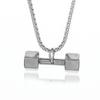 Boxing Gloves Solid Color Pendant Fashion Men Athletic Leisure Jewelry Hip Hop Necklace Street Black Boxing Gloves Necklace