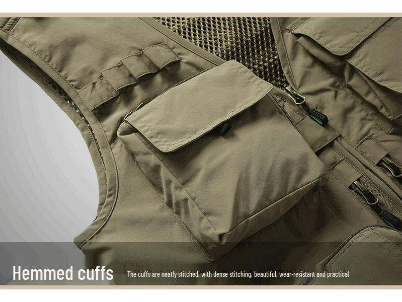 Men's 2019 Multi-Pocket Breathable Outdoor Workwear Vest