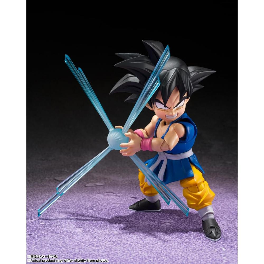 SHFiguarts Dragon Ball GT Son Goku -GT- Ca.. 80 mm große, bewegliche Figur aus ABS und PVC, bemalt