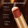 Lilin Zhi Radiant Eyes Three-Color Gradient Eyeshadow Stick - Glitter Highlight, Long-Lasting, One-Swipe Application