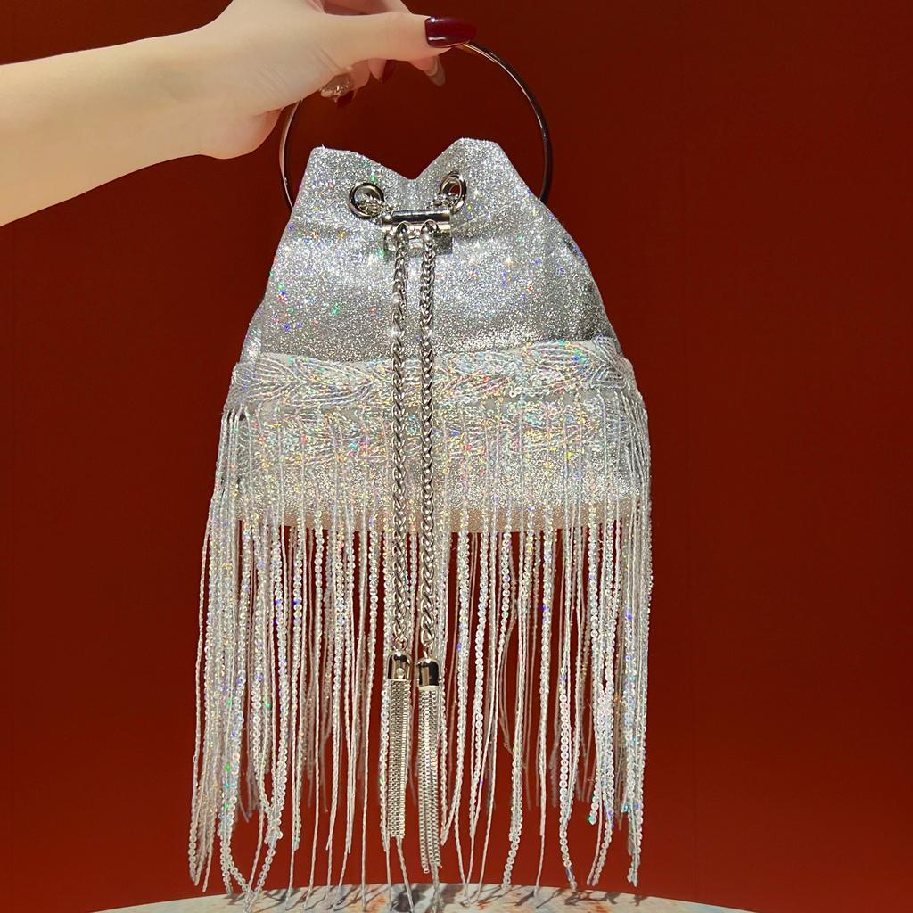 Evening Banquet - Lady Carrying A Handbag, Carrying A Water Bucket Bag, Small-scale Design Women's Bag