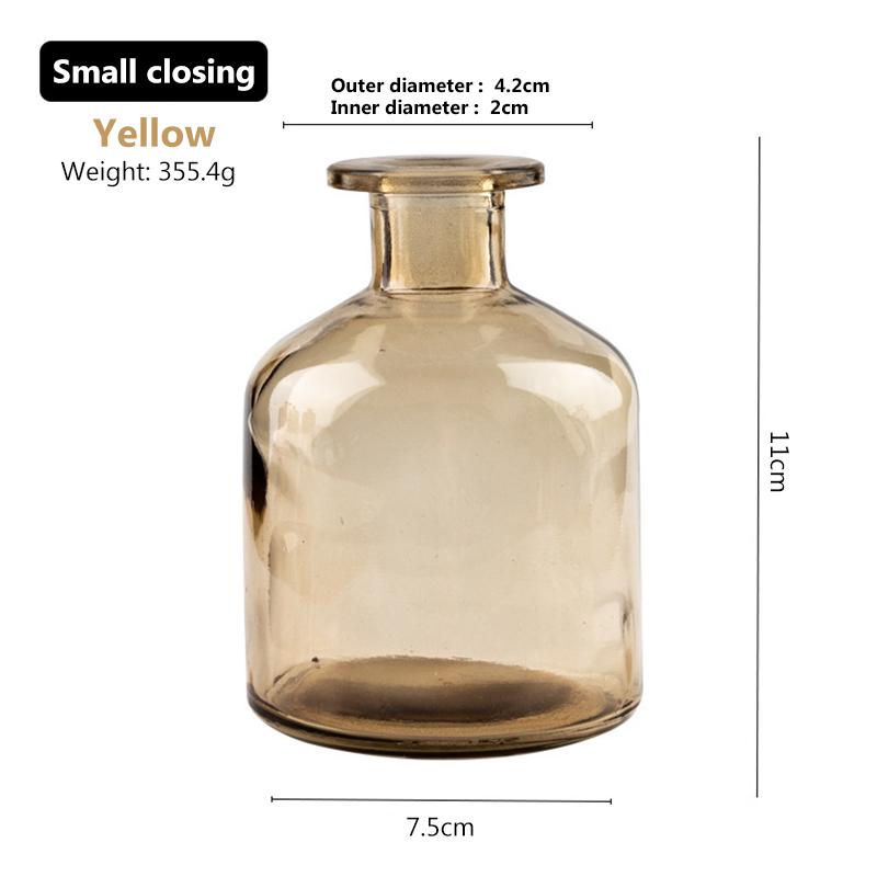 

Стеклянная ваза для гостиной, сушеные цветы, скандинавский стиль, стеклянная прозрачная ваза с укропом, аксессуары для украшения дома, вазы для цветов для дома 02