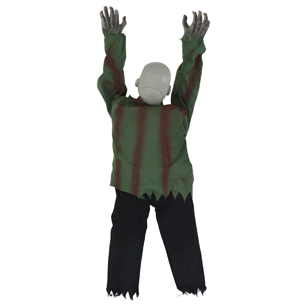 Halloween Zombie Decoration SPOOKA Green 110 X 50 X 21 Cm Polyester