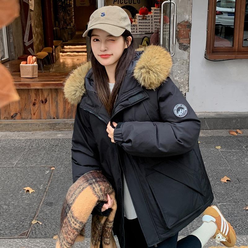 Tooling Parker Down Cotton Clothes Women's Winter New Thickened Senior Small Big Sweater Cotton-padded Clothes Tide