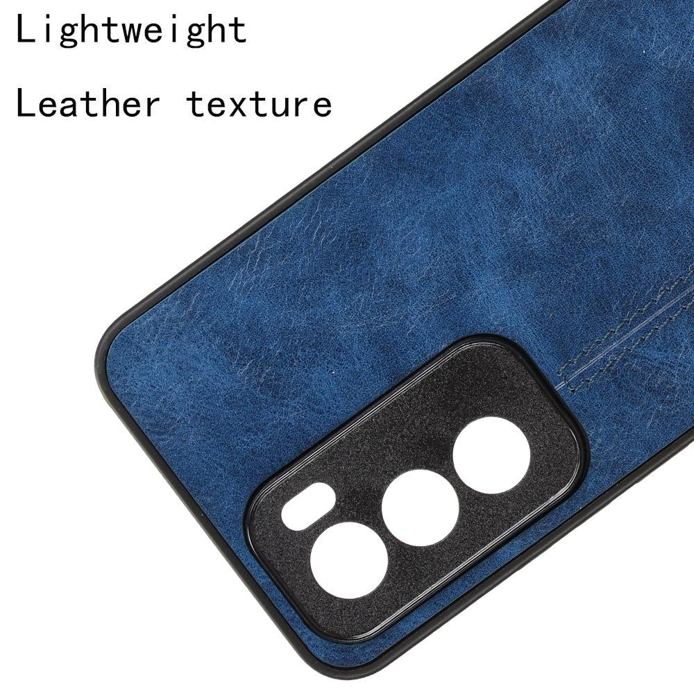 For Oppo Reno12 5G (Global) Case Stitching Line PU Leather Coated PC+TPU Phone Cover