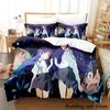 2023 Higurashi When They Cry Bedding Set Single Twin Full Queen King Size Bed Set Aldult Kid Bedroom Duvetcover Sets Anime