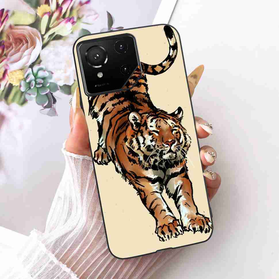 For Asus ROG Phone 9 5G Case Popular Pattern Painting Silicone TPU Black Cover For Asus ROG Phone 9Pro 9 PRO 5G Phone Cases Capa