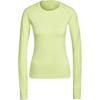 Fashion Hollow Sports Round Neck Striped Slim Fit Breathable Long Sleeve Gym Top Women Tops HB1442