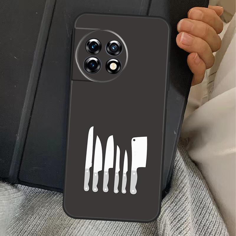 Cooking Chef Knives Case For OnePlus Nord 5 CE 2 3 4 Lite N20 N30 OnePlus 15 13 12 11 10T 10R 12R 13R 13T Cover