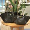 High-end Wing Bag Leather Women's Soft Fashionable Tote 2024 Portable Briefcase
