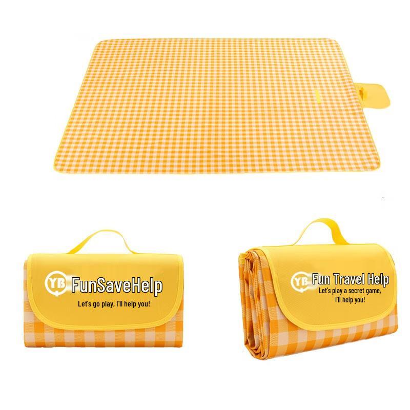Plaid Outdoor Picnic & Beach Mat