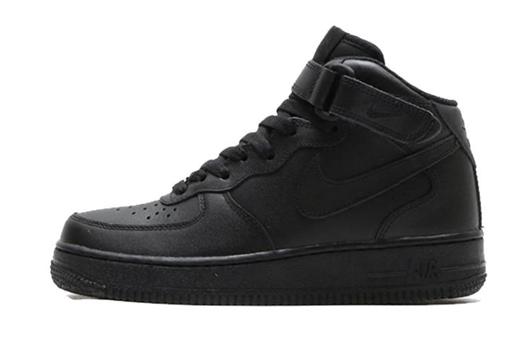 

Nike Air Force 1 07 Mid Black Women s 366731-001 35.5