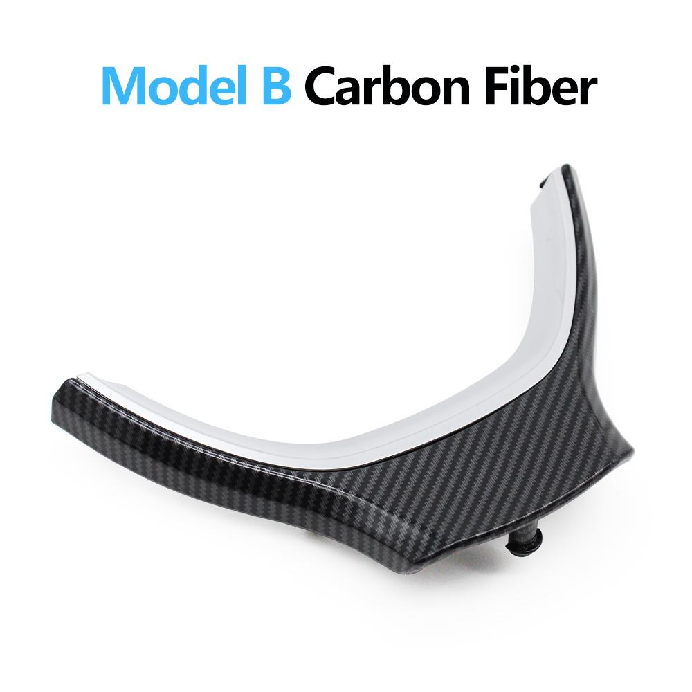 LHD RHD Inlocuire de acoperire a volanului auto din fibră de carbon pentru BMW 5 5GT 6 7 Series F10 F11 F07 F06 F12 F01 F02
