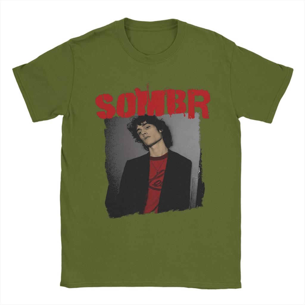 Unisexs TShirt Vintage Grunge Style Sombr Novelty Cotton Tees Short Sleeve  T Shirts Round Collar Tops Gift Idea