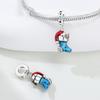 Copper Christmas Sock Pendant Beads Original Pendants Bracelet Charm Jewelry Party Diy Trendy Gifts