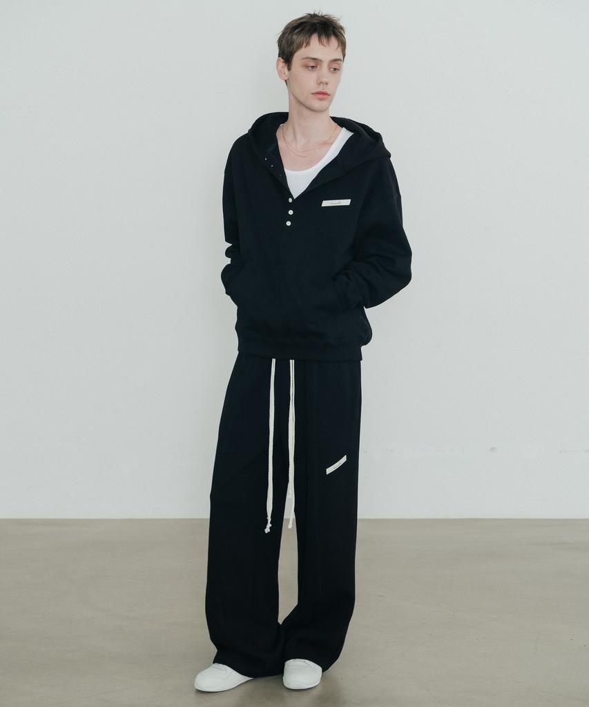 SSIN AND LEE Tailor Cotton Sweatpants Black