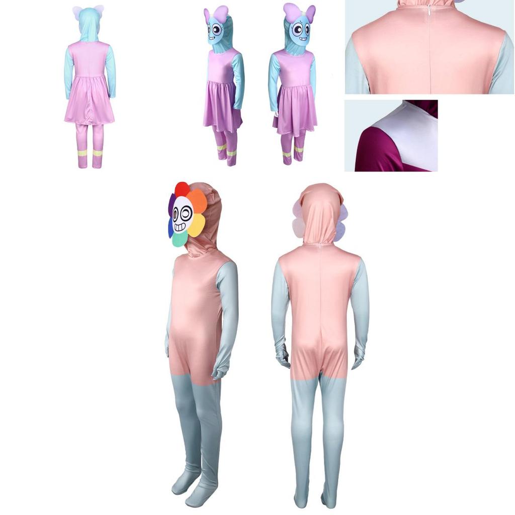 Dandy's World Themed Stage Costume In Polyester For Boys And Girls 17 Years And Younger