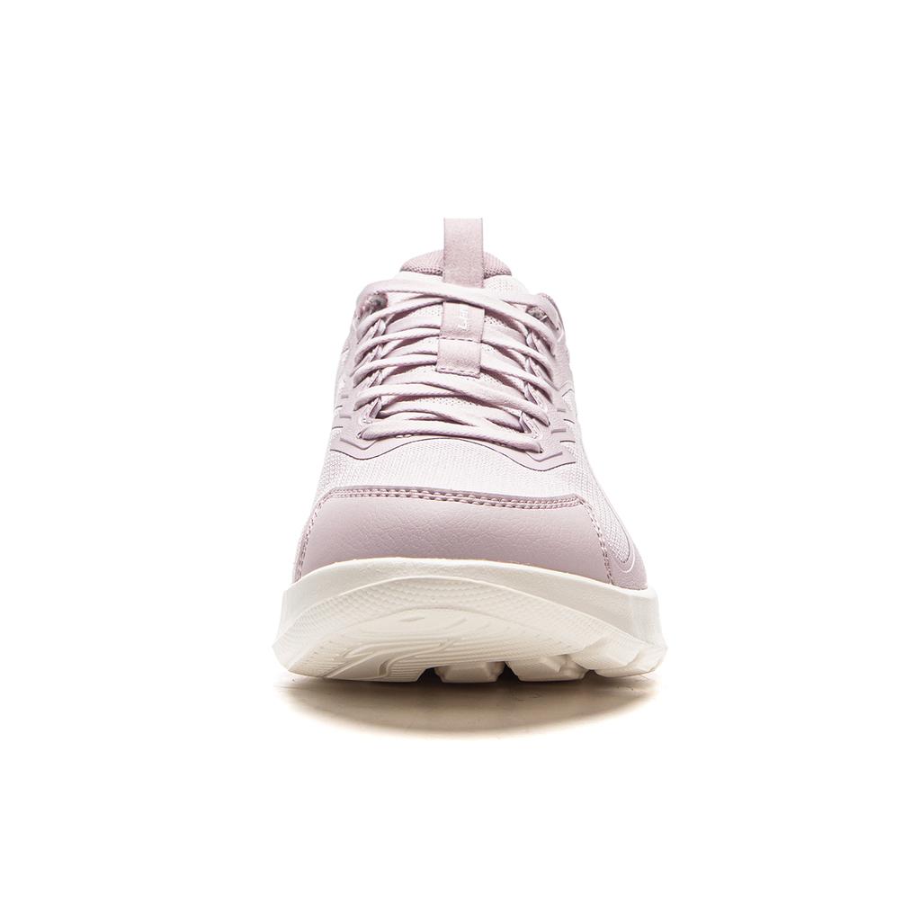 Li Ning Light Feather FW Cushioning Slip Resistant Abrasion Resistant Breathable Low top Running Shoes Women's Purple ARSV134-3