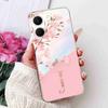 For Oppo A5x 4G CPH2725 Case Fashion Flower Crown Soft Silicone TPU Cover For Oppo A5X A5x 5G 6.67" Letter A-Z Phone Shell Capa