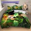 Ben 10 Alien Force Print 3Pcs Bedding Setduvet Cover With 2 Bedropillowcase Home Birthday Gift