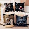 Anime D-Death N-Note Cushion Cover Pillow Cover Decor Pillowcase Printed Cushion Case For Couch