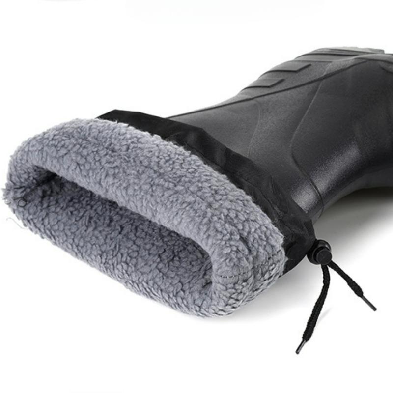 Men's Rain Boots EVA Non-slip Boots Winter Warm Waterproof Shoes Male Platform Snow Boot Outdoor Fishing Shoes Women Rain Shoes