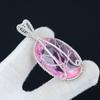 Pink Kunzite Gemstone Pendant, 925 Sterling Silver Pendant, Tree Of Life Jewelry, Wire Wrapped Pendant, Pink Kunzite Jewelry, Kunzite Gifts