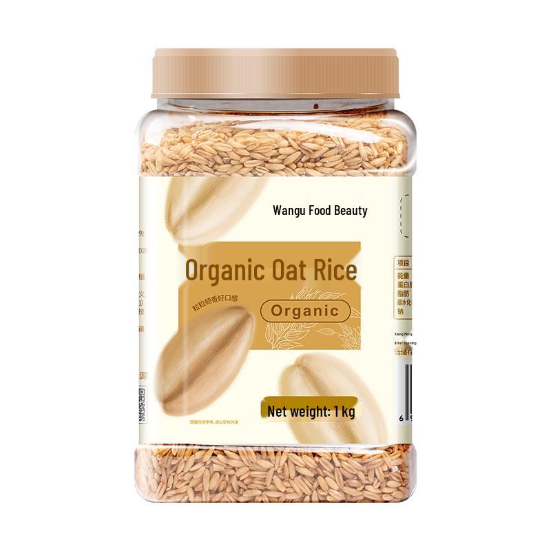 Wangu Shimei Organic Whole Grain Oat Rice