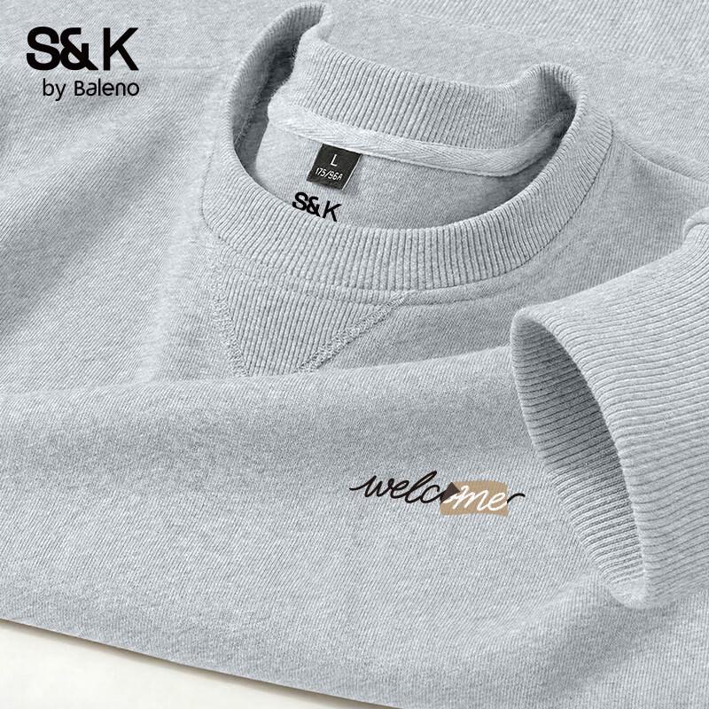 Baleno Men's Relaxed Fit Graphic Pullover Sweatshirt