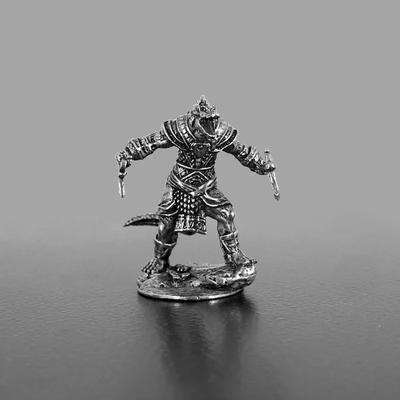 Mumienkrieger Pharaonenwachen Mini Skulptur Retro Metall Soldat Modell Tischspiel Schach Ornament Sammlung Handwerk Jungen Geschenke