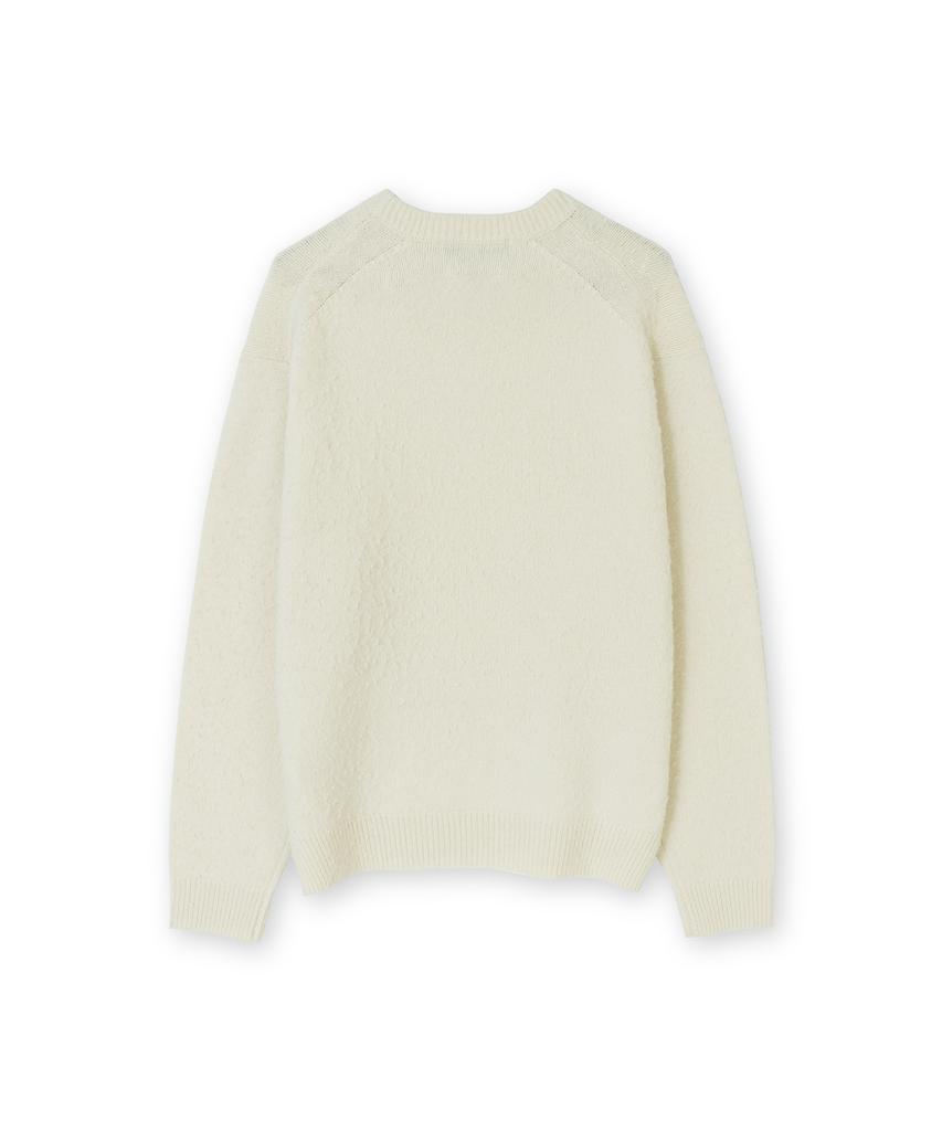 Beulaunyadeu Brushed Sweater, Ivory