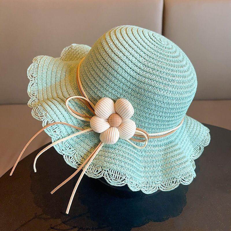 Sommer Sonnenschutzhut Strand Sonnenschutzhut Modische Taschenaccessoires Niedlich Reise Passend