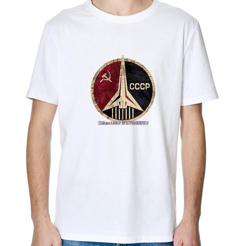 

Cccp Soviet Ussr Hammer Sickle Russian Graphic T Shirts New Shirts And TShirts Cotton Short Sleeve T Shirt Mens Print T Shirt S